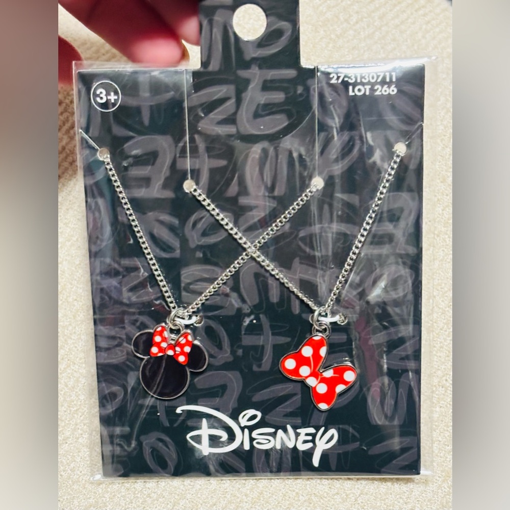 New Disney Minnie Mouse Set of Necklaces